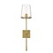 Z-Lite Callista 1 Light Wall Sconce, Rubbed Brass & Clear 3032-1S-RB - alternate 5